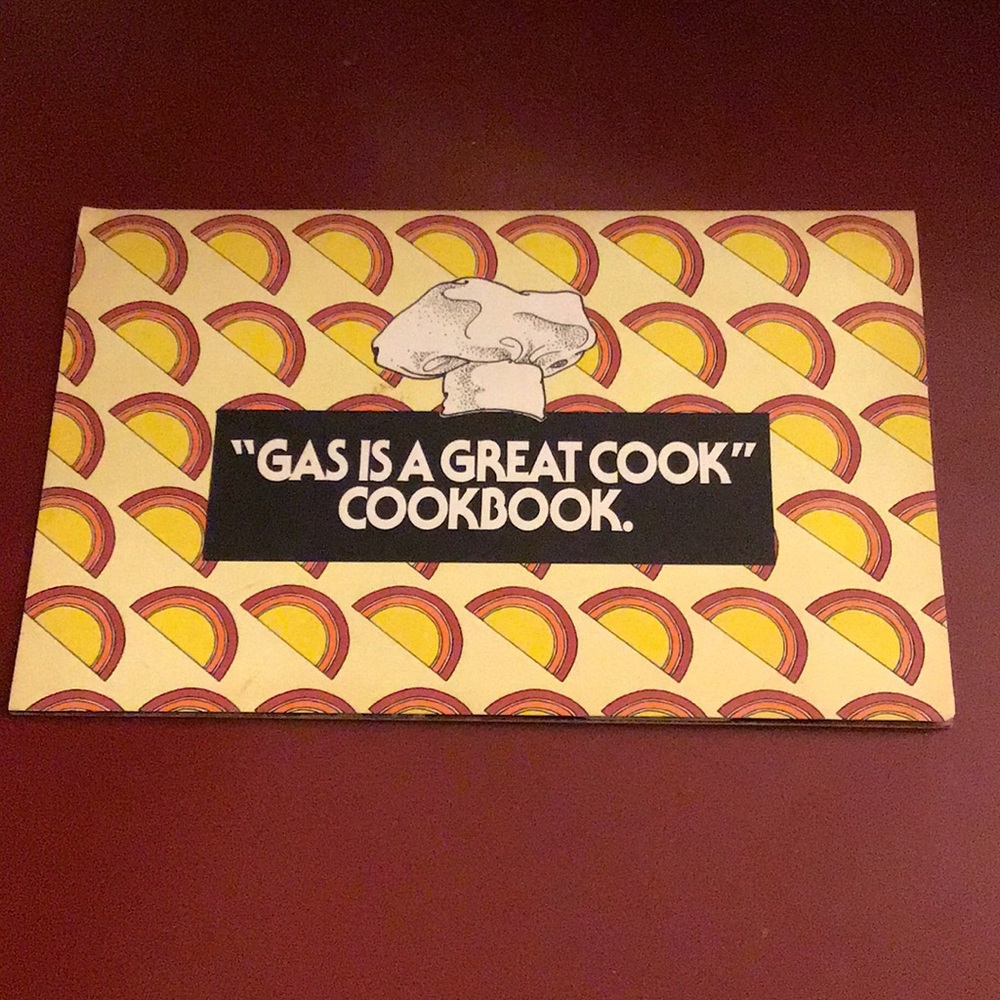 Vintage 1970s, The East Ohio Gas Company “Gas Is A Great Cook” Cookbook